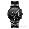 Hannah Martin G001 Hommes Pas Cher Vente Chaude Calendrier Or Rose De Luxe Classique Montres À Quartz Hommes Poignet Numérique Montre-Bracelet Étanche